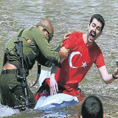 İsrail'de küstah canlandırma