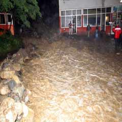 Romanya'da sel felaketi