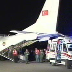 Hahamlar, yaralıları ziyaret etti
