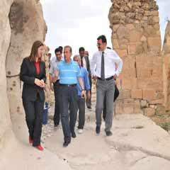 Yargıtay ve Danıştay üyeleri Hasankeyf'i gezdi