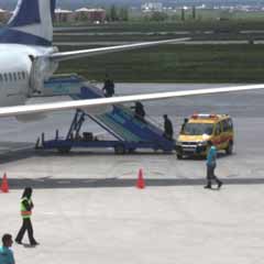 Cihaner, Erzurum'dan Ankara'ya götürüldü