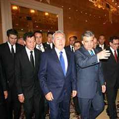 Gül polemiğe girmedi