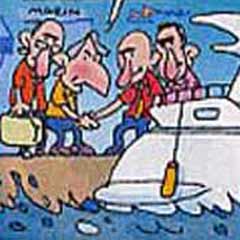 Baykal'ın kamera fobisi karikatürde!