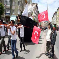 Sivas'ta fetih coşkusu