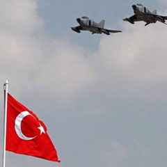 Terörist grubuna hava harekatı