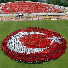 İstanbul'da 19 Mayıs coşkusu
