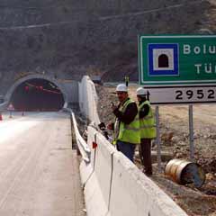 Bolu Dağı tünelinde çalışmalar!