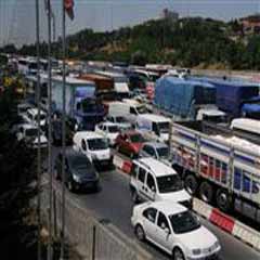 TEM'de trafik felç oldu