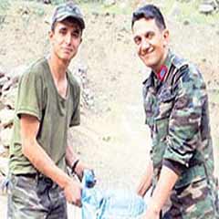 Üsteğmenin elinde mayını patlattı