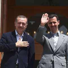 Erdoğan, Beşşar Esad ile bir araya geldi