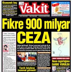 Vakit gazetesine linç!