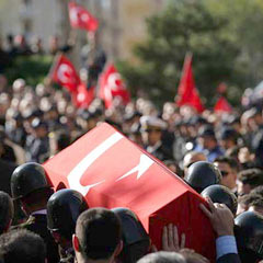 Şehit babası oğluna seslendi
