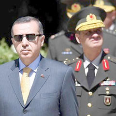 Erdoğan'dan Başbuğ'a başsağlığı telgrafı