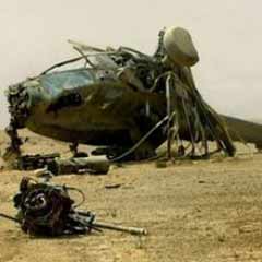 Irak'ta ABD helikopteri düştü