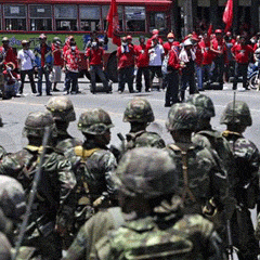 Tayland'da çatışmalar sürüyor