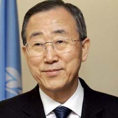 Ki-Moon, Özbekistan ziyaretine başladı