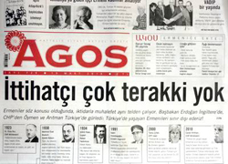 Agos İslamcı gazetelerin atmadığı manşeti attı