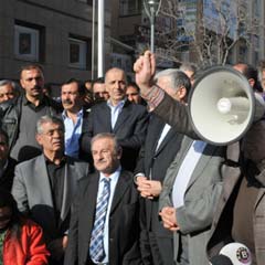 TEKEL işçilerinin eylemi olaysız sona erdi