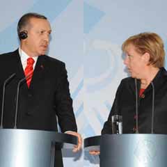 Erdoğan ile Merkel'i geren dört konu