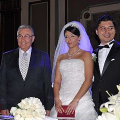 Baykal, nikâh şahidi oldu