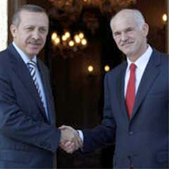 Papandreu, Erdoğan'ı Atina'ya bekliyor