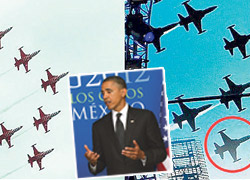 Obama'ya Türk uçağı şoku!