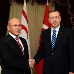 Talat, Başbakan Erdoğan ile görüştü