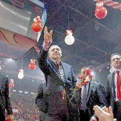 Erdoğan'a pankartlı protesto