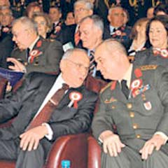 Ergenekon sanıkları törende
