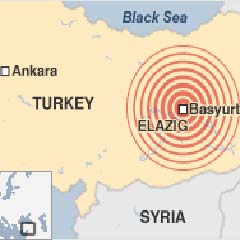 Deprem İngiliz basınında geniş yer aldı