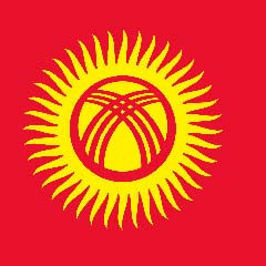 Kırgızistan bayrağı 18 yaşında