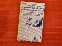 Seyit Onbaşı 76 Yıl Önce Konuşmuş