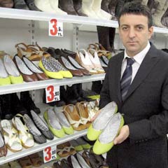 Çin'e ayakkabı satmayı başardı
