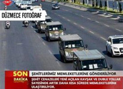 Afyon şehitlerine büyük saygısızlık