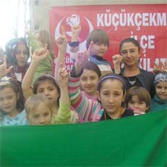 BBP'den Çeçen mültecilere yardım
