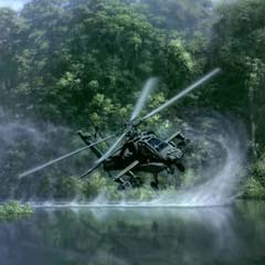 Yemen'de askeri helikopter  düştü