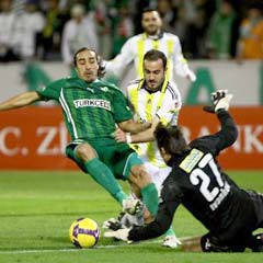 Bursa'da Fener güldü