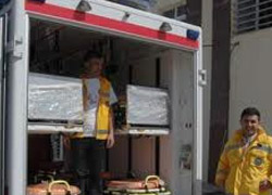 Bu ambulans, aynı anda 4 kişi taşıyabilecek
