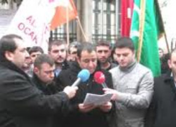 Alperenler ABD'yi protesto etti