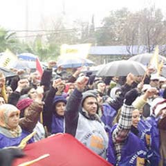 Tazminata rağmen eylemdeler