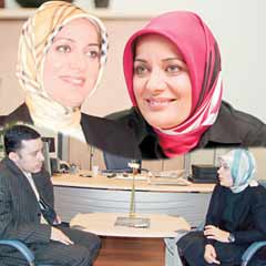 Başörtülüleri 'kendi alanlarında görmüyorlar'
