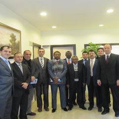 Sudan heyeti, Ankaralı işadamlarını ziyaret etti