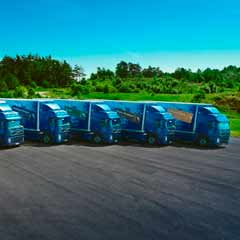 Volvo kamyondan bir ilk