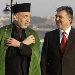 Abdullah Gül, Hamid Karzai ile görüştü