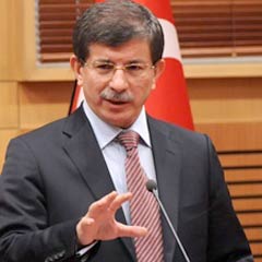Davutoğlu ile Barak bir araya geldi