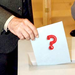 Ukrayna'da halk sandık başında