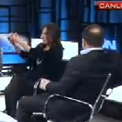 Canlı yayında 'sivil cunta' kavgası - VİDEO