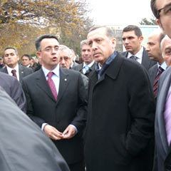 Erdoğan, Cuma namazını Yahya Efendi Camii'nde kıldı