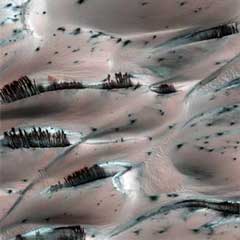 Mars'tan şok eden görüntü!