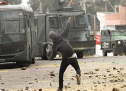 Şili'de Kanlı Darbe Protestosu